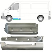 Opravný plech vnitřního prahu + blatníku + předního schodu na Volkswagen LT 1996-2005 / Levá 16572