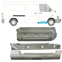 Opravný plech vnitřního prahu + blatníku + předního schodu na Volkswagen LT 1996-2005 / Pravá 16571