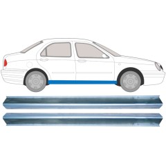 Opravný plech prahu na Lancia Lybra 1995-2005 / Levá+Pravá / Sada 9434