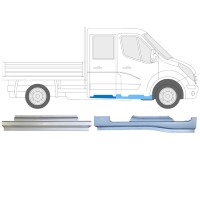 Opravný plech sada na Nissan NV400 2010- / Pravá 15710