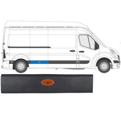 Boční lišta pro světlo na Opel Movano 2010-2021 / Pravá / Sada 13256