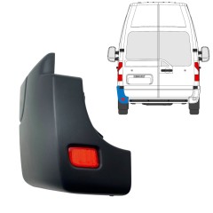 Roh zadního nárazníku s odrazkou na Renault Master 2010-2024 / Levá / Sada 17245