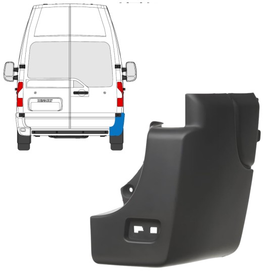 Zadní roh nárazníku na Renault Master 2010-2024 / Pravá 17237