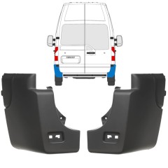 Zadní roh nárazníku na Renault Master 2010-2024 / Levá+Pravá / Sada 17238