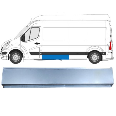 Opravný plech boku na Renault Master 2010- / Levá 16791
