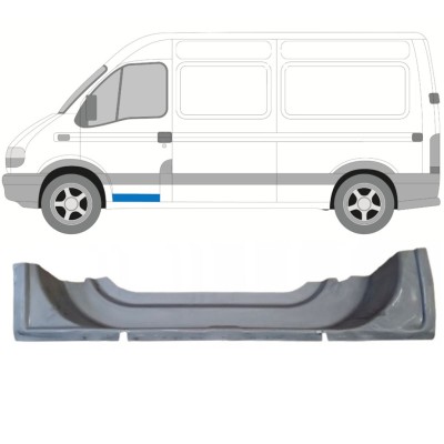 Opravný plech předních dveří vnitřní na Renault Master 1998-2010 / Levá 16862
