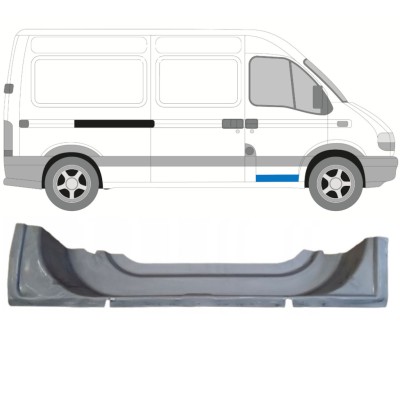 Opravný plech předních dveří vnitřní na Renault Master 1998-2010 / Pravá 16861