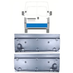 Opravný plech zadních dveří na Renault Master 1998-2010 / Levá+Pravá / Sada 11411