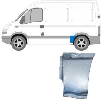 Lem zadního blatníku na Renault Master 1998-2010 / Levá 14876