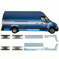 Opravný plech sada na Renault Master 2010- / LWB /  10065