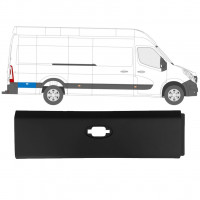 Boční lišta na Renault Master 2010- / Pravá 10916