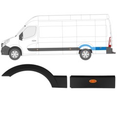 Boční lišta na Opel Movano 2010-2021 / Levá / Sada 13285