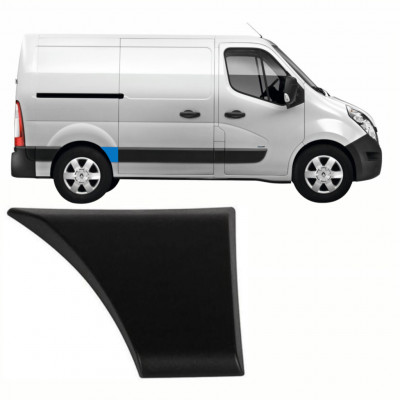 Boční lišta na Renault Master 2010- / SWB / Pravá /  8709