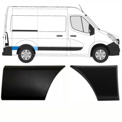 Sada lišt na Renault Master 2010- / Pravá / 8711