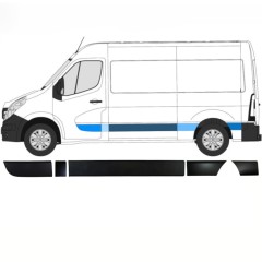 Sada lišt na Opel Movano 2010-2021 / Levá / 13915