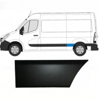 Boční lišta zadního blatníku na Renault Master 2010- / SWB / Levá 8324