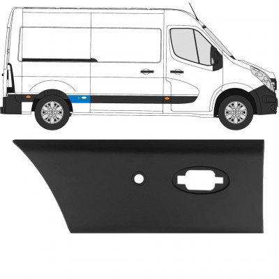 Boční lišta PDC na Renault Master 2010- / L2 / Pravá 10926