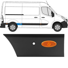 Boční lišta PDC na Opel Movano 2010-2021 / Pravá / Sada 13290