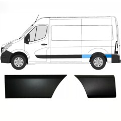 Sada lišt na Opel Movano 2010-2021 / Levá / 13911