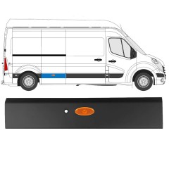 Boční lišta PDC na Opel Movano 2010-2021 / Pravá / Sada 13274