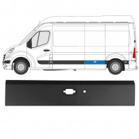 Boční lišta PDC na Renault Master 2010- / LWB / Levá 10911