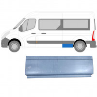 Lem zadního blatníku na Renault Master 2010- / Levá 8368