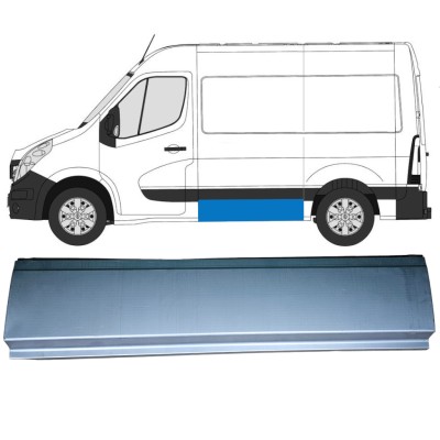 Opravný plech boku na Renault Master 2010- / Levá 14918