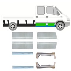 Opravný plech sada na Opel Movano 1998-2010 / Levá+Pravá 15334