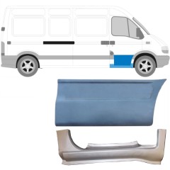 Opravný plech prahu předních dveří na Opel Movano 1998-2010 / Pravá / Sada 14020