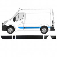 Sada lišt na Renault Master Opel Movano Nv 400 2010- / Levá /  10894