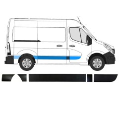 Sada lišt na Opel Movano 2010-2021 / Pravá / 14172