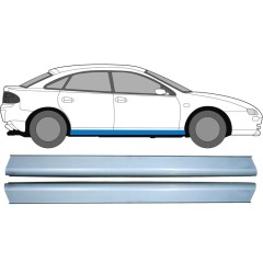 Opravný plech prahu na Mazda 323F BG 1989-1994 / Levá = Pravá (symetrická) / Sada 10395
