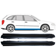Kompletní práh na Mazda 323F BJ 1998-2004 / Levá+Pravá / Sada 9172