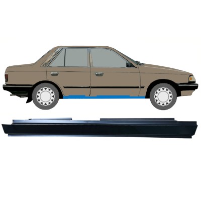 Kompletní práh na Mazda 323 BF 1985-1989 / Pravá 12959