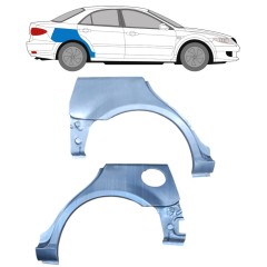 Lem zadního blatníku na Mazda 6 GG GY 2002-2007 / Levá+Pravá / HATCHBACK / Sada 9165