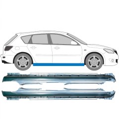Kompletní práh na Mazda 3 2003-2009 / Levá+Pravá / Sada 10554