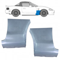 Opravný plech předního blatníku na Mazda MX-5 1998-2005 / Levá+Pravá / Sada 9608