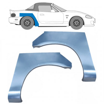 Lem zadního blatníku na Mazda MX-5 1998-2005 / Levá+Pravá / Sada 9270