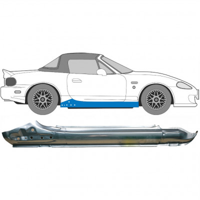 Kompletní práh na Mazda MX-5 1998-2005 / Pravá 5927