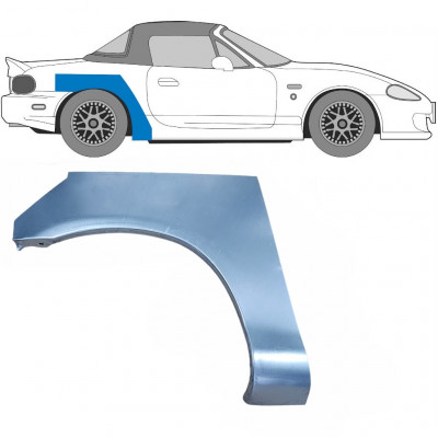 Lem zadního blatníku na Mazda MX-5 1998-2005 / Pravá 5930