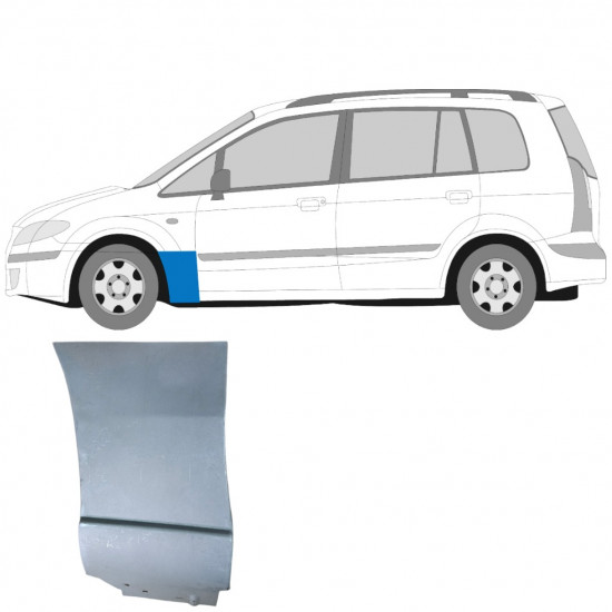 Opravný plech předního blatníku na Mazda Premacy 1999-2005 / Levá 8830