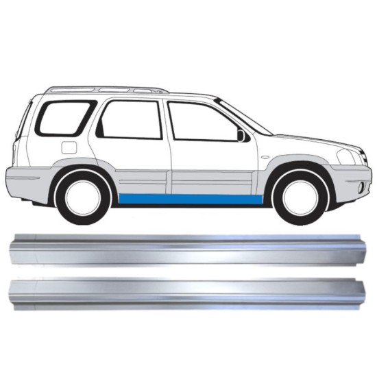 Opravný plech prahu vnitřní na Mazda Tribute 2001-2008 / Levá+Pravá 15597