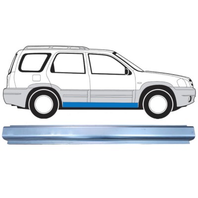 Opravný plech prahu na Mazda Tribute 2001-2008 / Levá = Pravá (symetrická) 6706