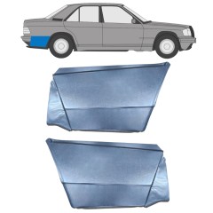 Lem zadního blatníku na Mercedes 190 W201 1982-1993 / Levá+Pravá / Sada 10974