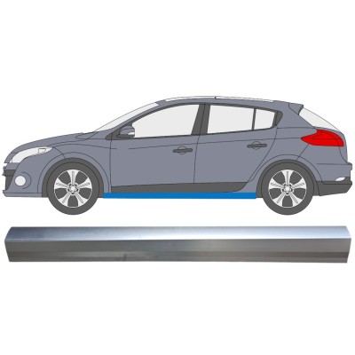 Opravný plech prahu na Renault Megane III 2008-2016 / Levá 16044