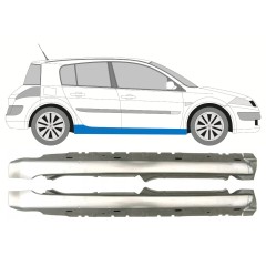Kompletní práh na Renault Megane II 2003-2012 / Levá+Pravá / Sada 9934