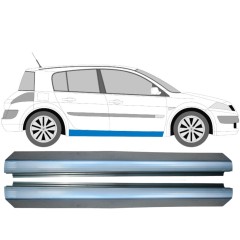 Opravný plech prahu na Renault Megane II 2003-2012 / Levá+Pravá / Sada 10581