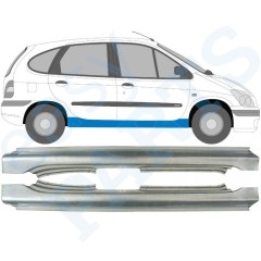 Kompletní práh na Renault Megane I Scenic 1995-2003 / Levá+Pravá / Sada 10117