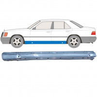 Kompletní práh na Mercedes W124 1984-1996 / Levá 8308