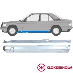 Kompletní práh na Mercedes 190 W201 1982-1993 / Levá / Sada 10905